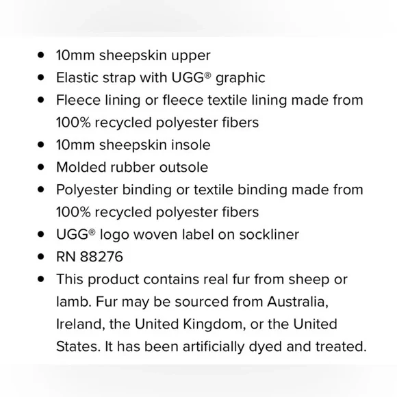 NWT UGG Infant Fluff Yeah Furry Fuzzy Sandals Black - Picture 10 of 10